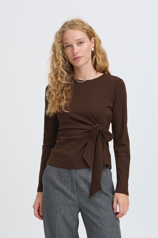 b.young - Camiseta 'BYRIMONICA' en marrón: frente