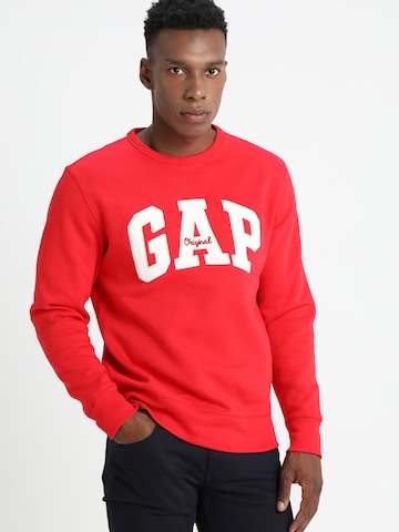 GAP Μπλούζα φούτερ σε κόκκινο: μπροστά