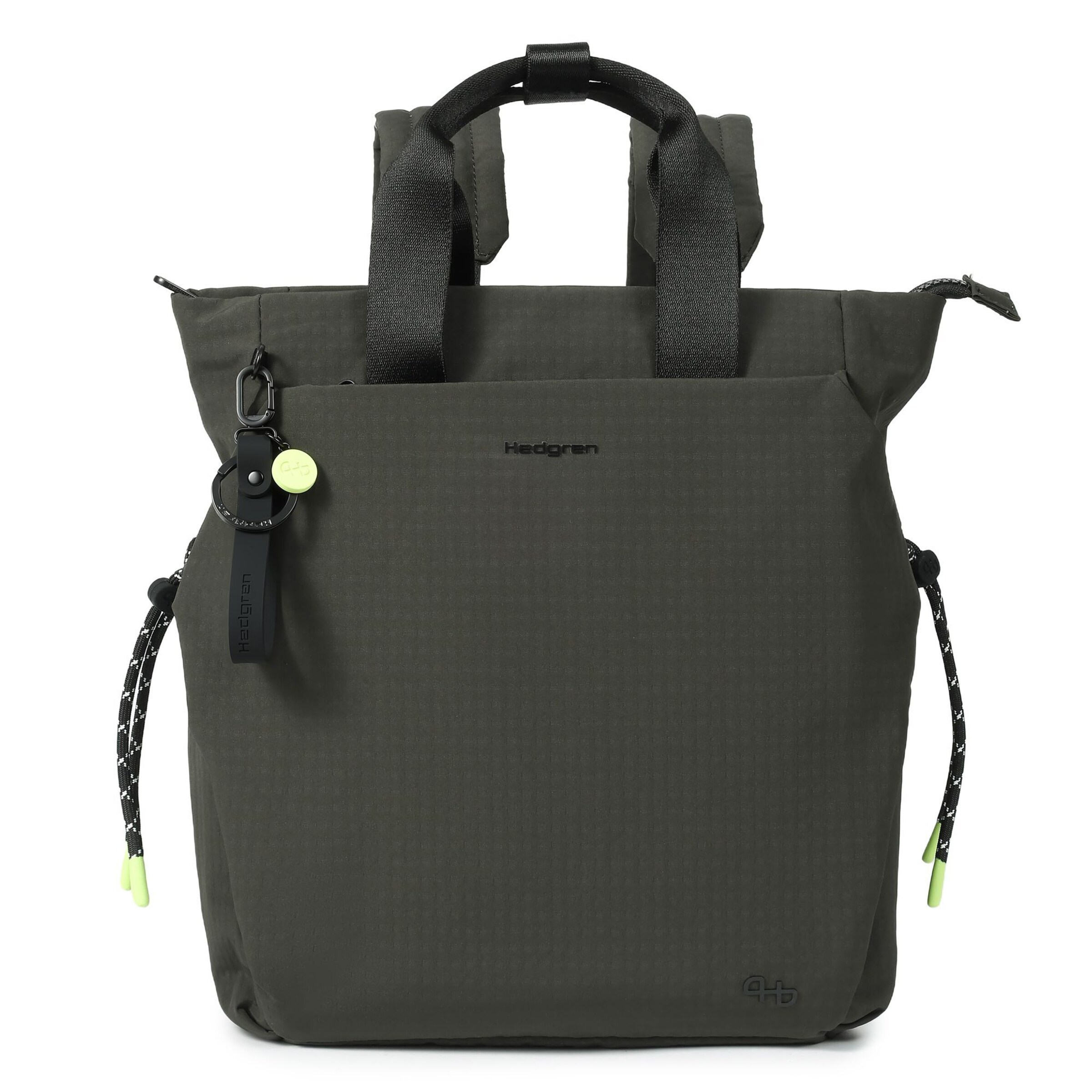 Hedgren Backpack 'String City' in Green: front