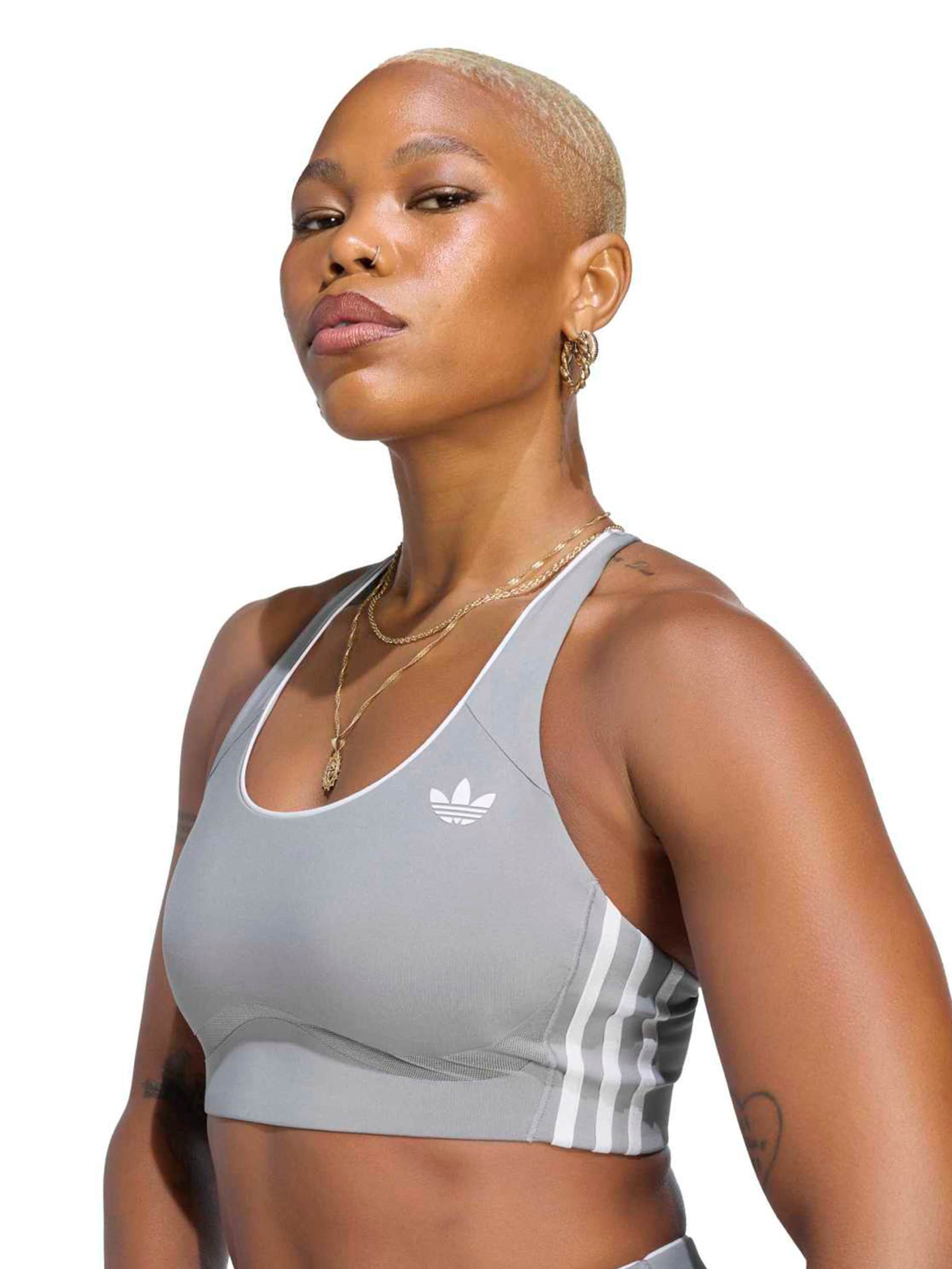 ADIDAS PERFORMANCE Μπουστάκι Αθλητικό σουτιέν 'OG SP' σε γκρι