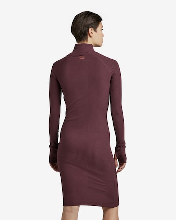 G-Star RAW Knitted dress in Purple