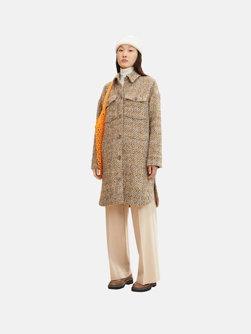 TOM TAILOR Between-Seasons Coat in Brown