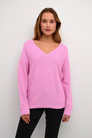 Pull-over Cream en rose : devant