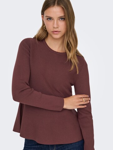 Pull-over 'ONLVILDA' ONLY en marron
