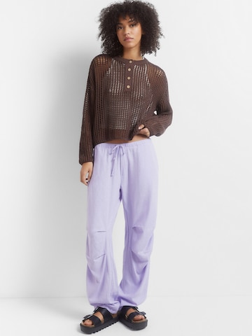 Pull&Bear Svetr – hnědá