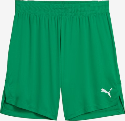 PUMA Urheiluhousut 'Teamjaws Starter' koossa S värissä vihreä / valkoinen, Tuotenäkymä