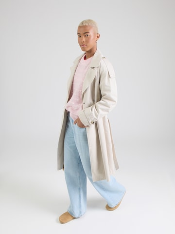 VILA Свитер 'VIDOTTIE' в Ярко-розовый