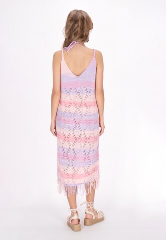 IZIA - Vestido de playa en Mezcla de colores