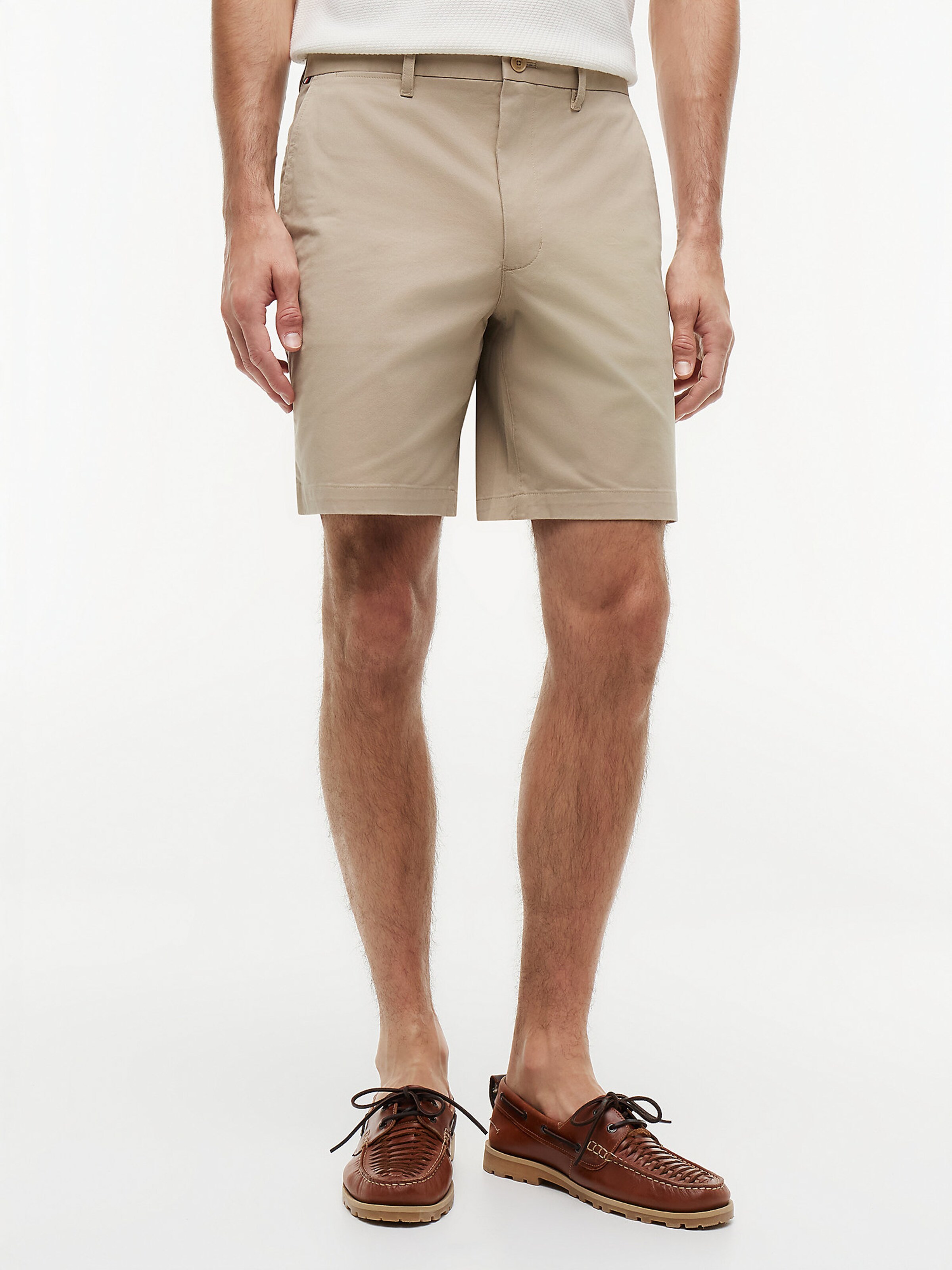 TOMMY HILFIGER Regular Shorts in Beige: Vorderseite