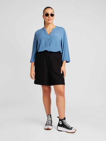 Vero Moda Curve Loosefit Bukser 'MYMILO' i sort