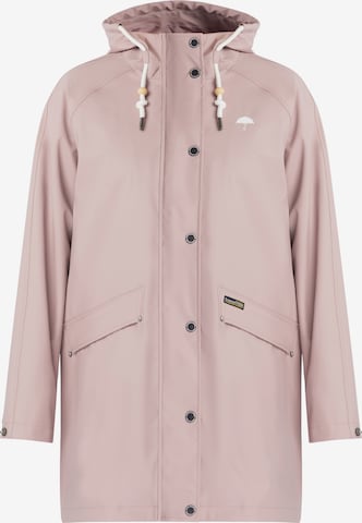 Schmuddelwedda Toiminnallinen takki värissä vaaleanpunainen: edessä