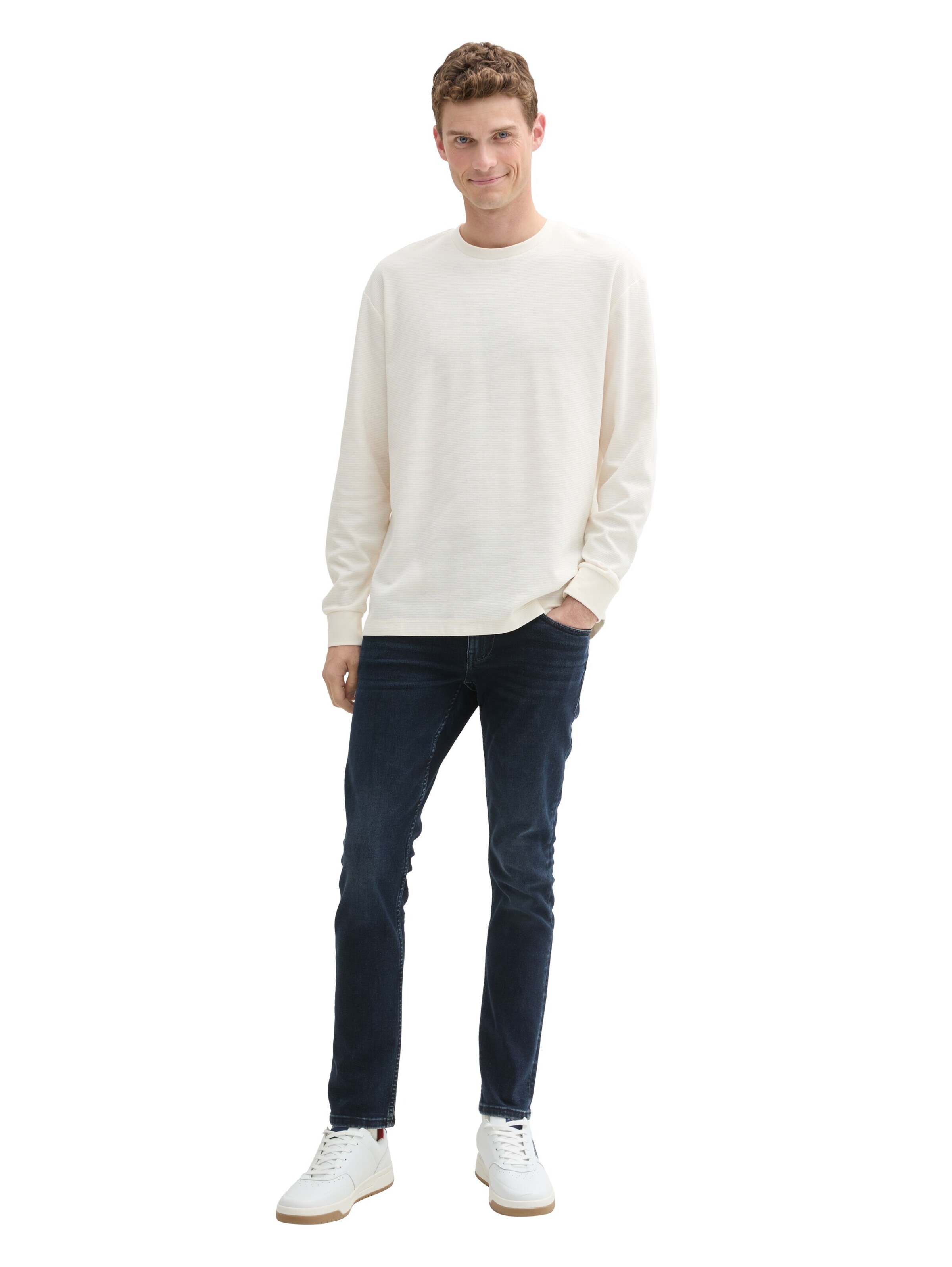 TOM TAILOR Slimfit Jeans in Blau
