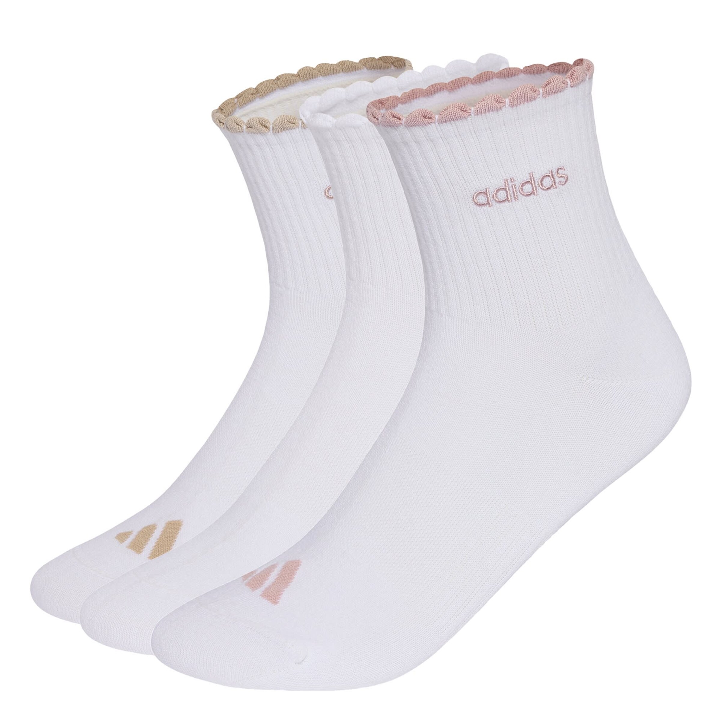 ADIDAS PERFORMANCE - Meias em branco: frente