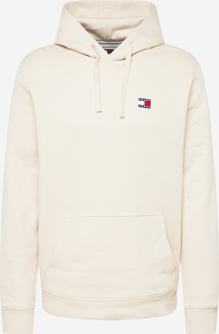 Tommy Jeans Collegepaita värissä beige: edessä