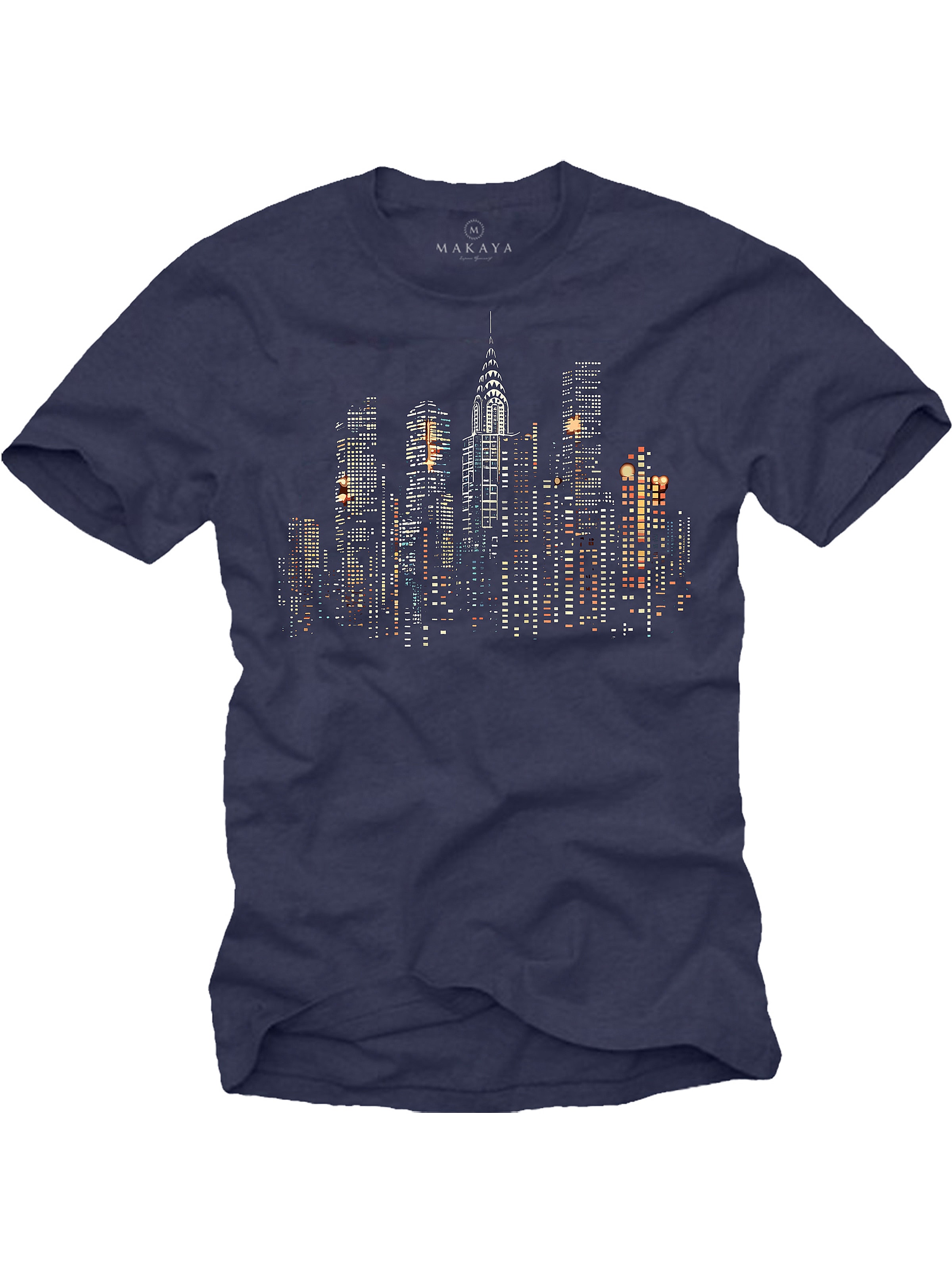 MAKAYA Shirt in Blue: front