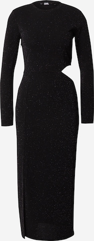 Karl Lagerfeld - Vestido de cocktail em preto: frente
