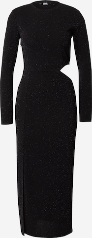 Robe de cocktail Karl Lagerfeld en noir : devant