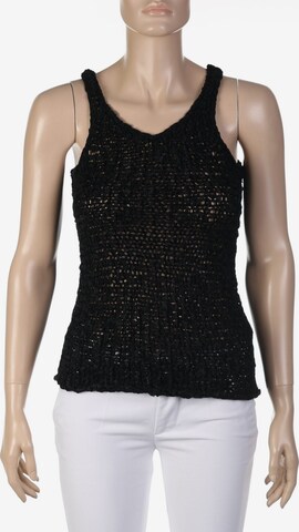 ARMANI Stricktop S in Schwarz: predná strana