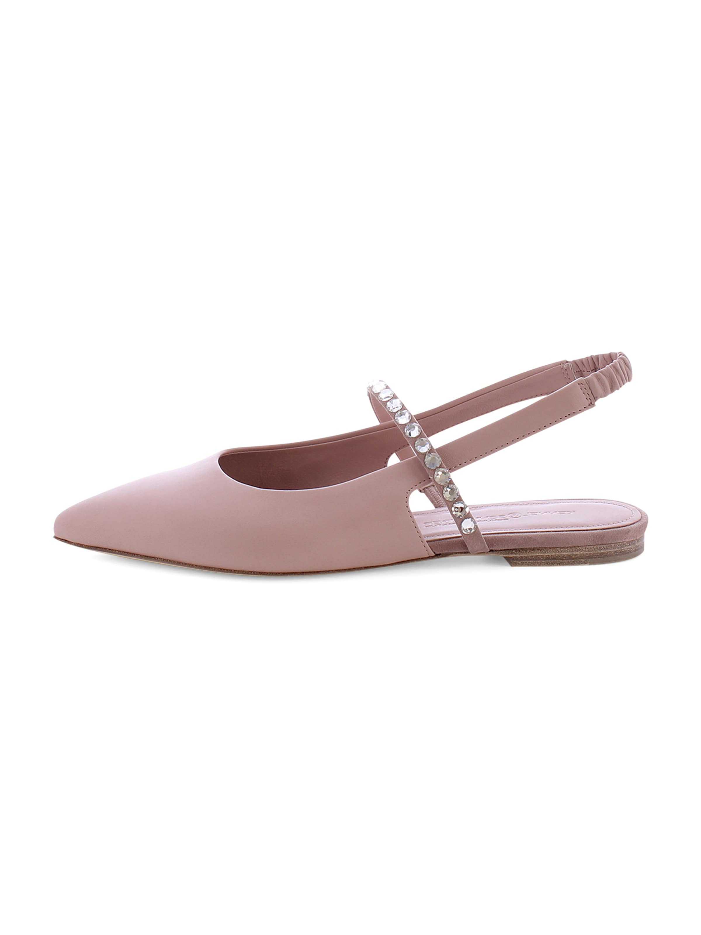 Kennel & Schmenger Ballerina met riempjes 'Greata' in Beige: voorkant