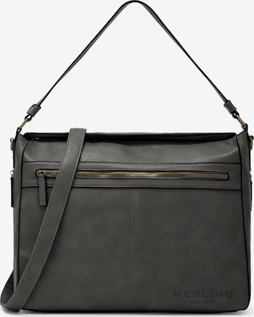 Herling Shopper 'Schumann' in Grau: Vorderseite