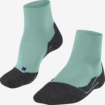 FALKE Athletic Socks 'TK2 Explore Cool Short' in Green: front
