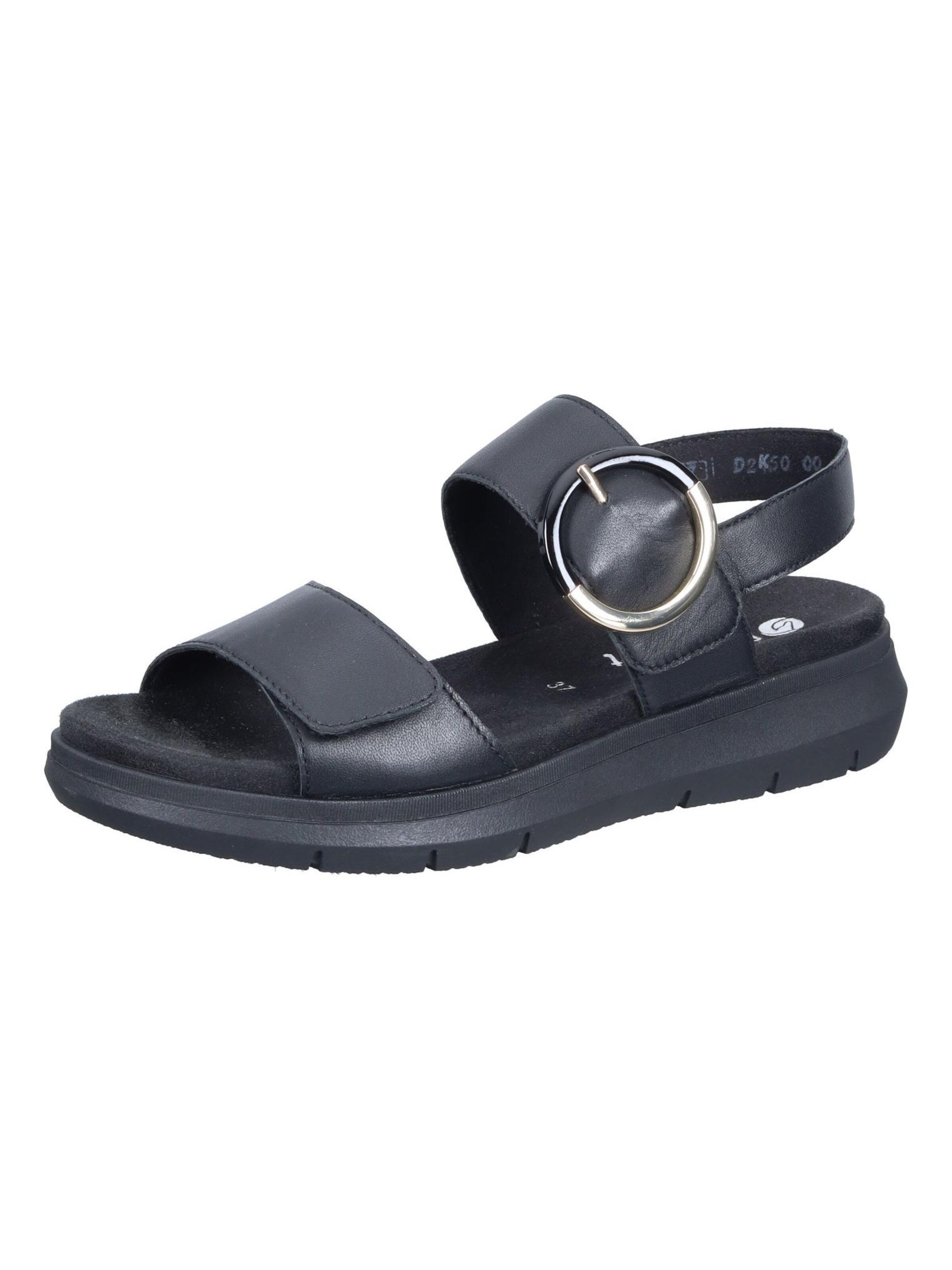 REMONTE Sandals in Black: front