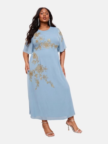 Friends Like These Dress in Blue: front