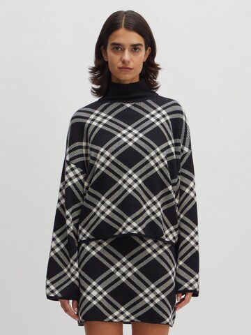 EDITED Sweater 'Kori' in Black: front