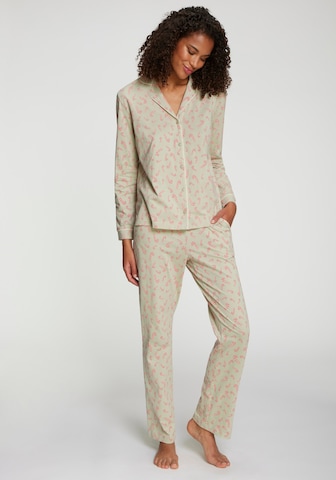 LASCANA Pyjama in Grün: Vorderseite