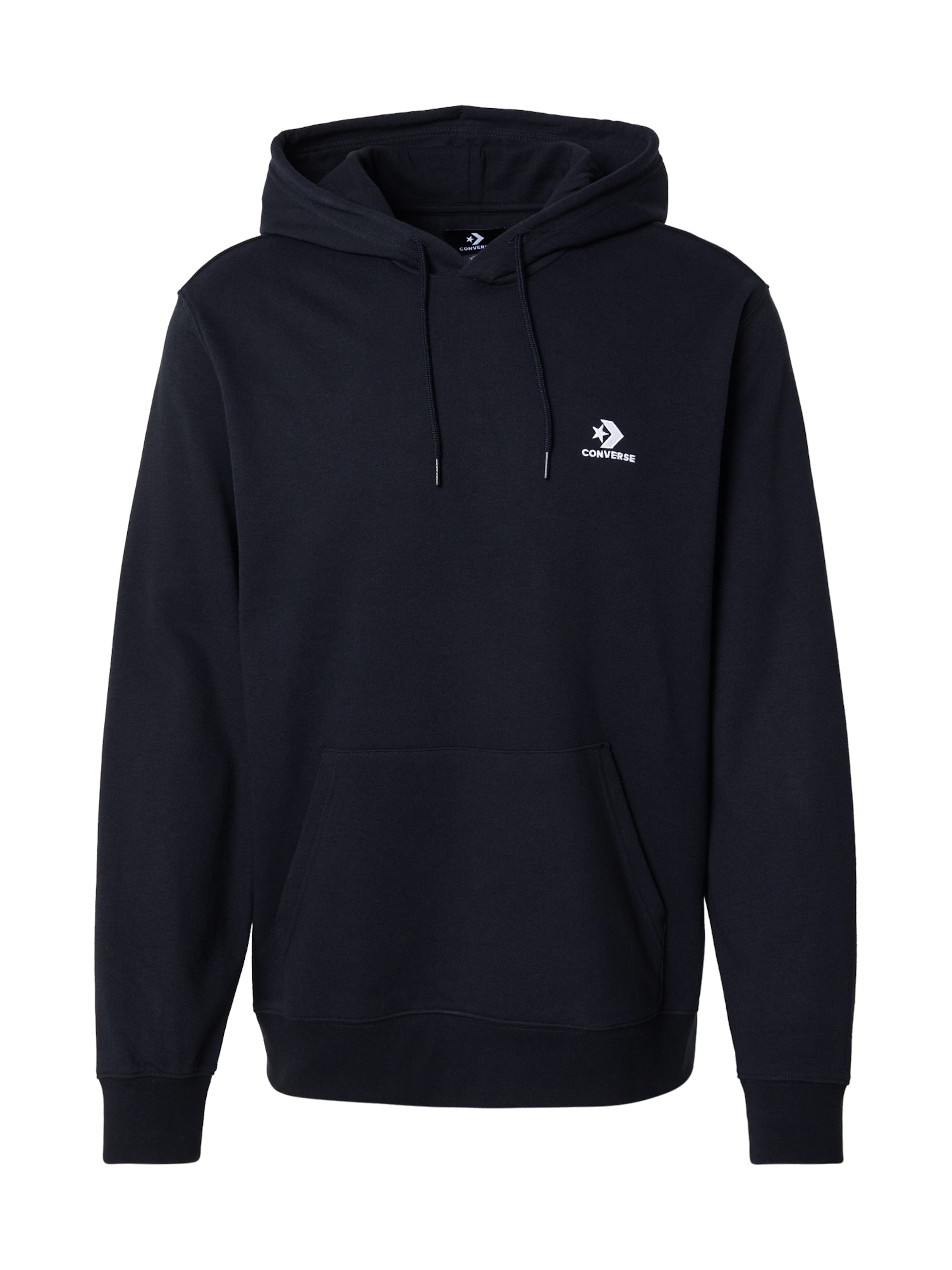 CONVERSE Sweatshirt i svart: framsida