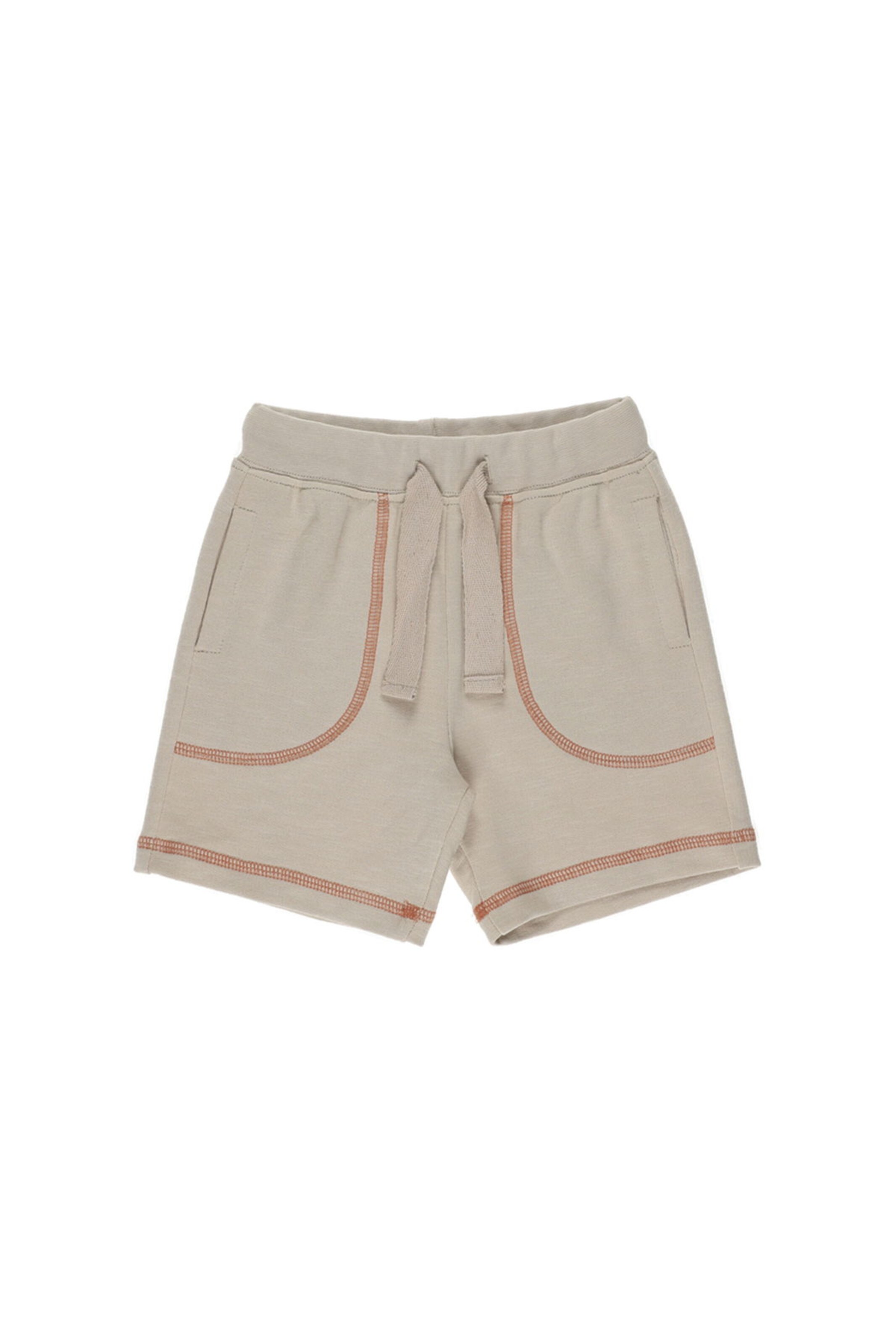 Panço Regular Shorts in Beige: Vorderseite