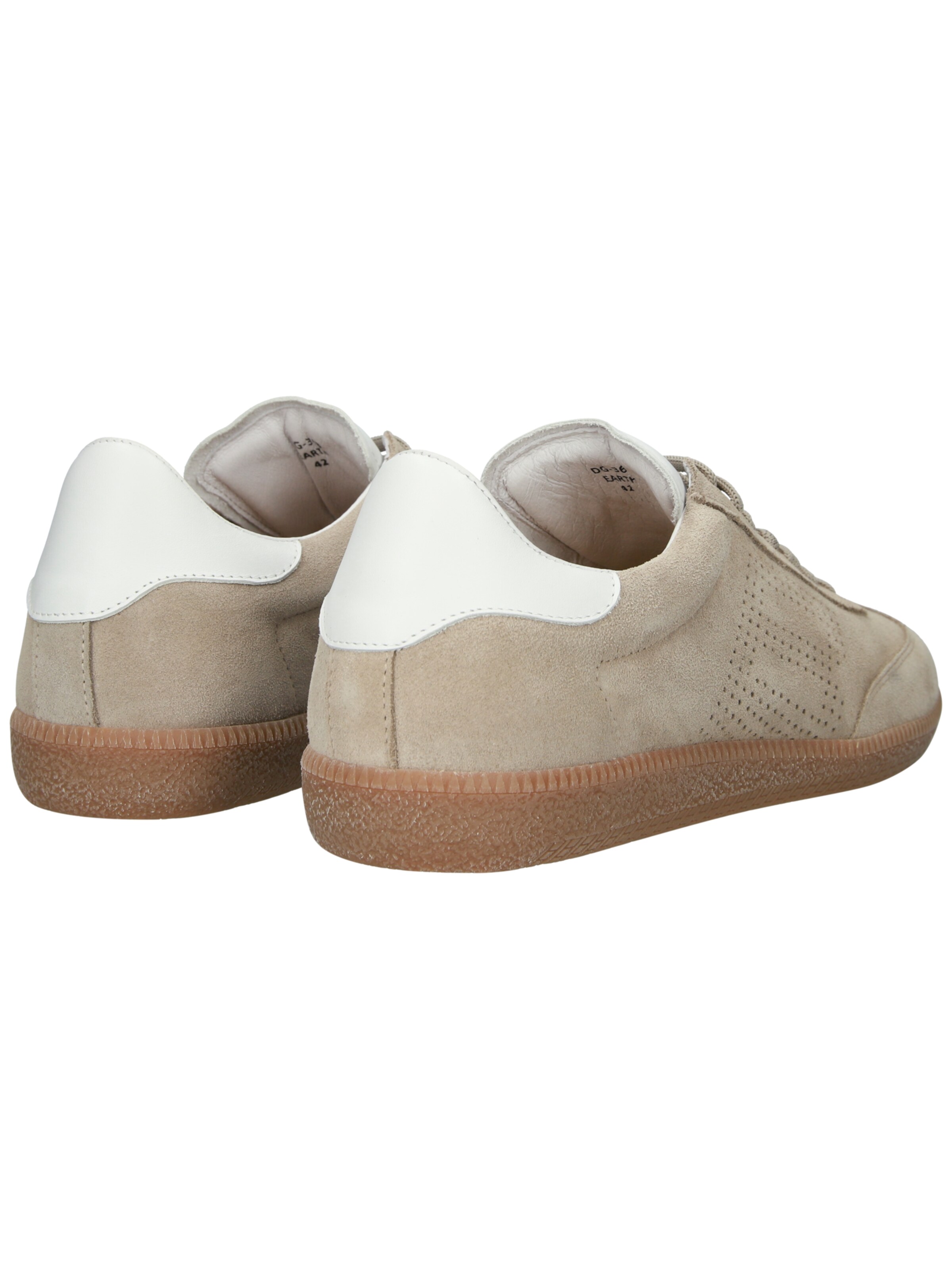 BLACKSTONE Låg sneaker 'Lime Wren Perf DG363' i beige
