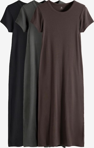 Robe The Set en marron : devant