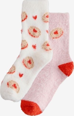 rožinė Next Kojinės: priekis