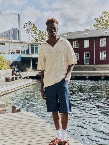 !Solid - Camiseta ' SDUdell ' en beige