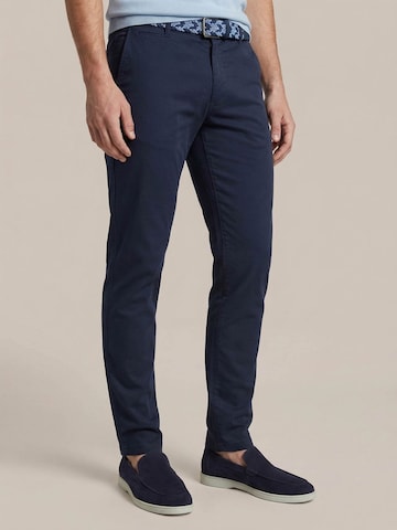 Regular Pantalon chino 'Pico' Suitable en bleu