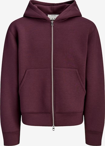 Jack & Jones Junior - Casaco em moletão 'JCOLegacy' em roxo: frente