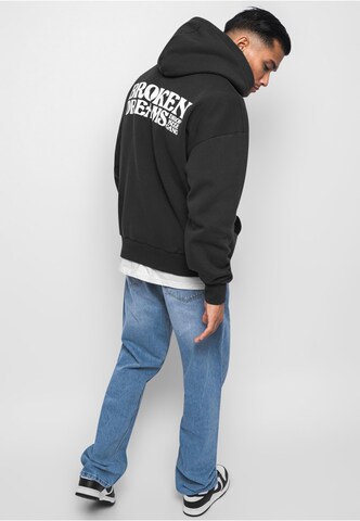 Dropsize Sweatshirt 'Broken Dreams' in Black