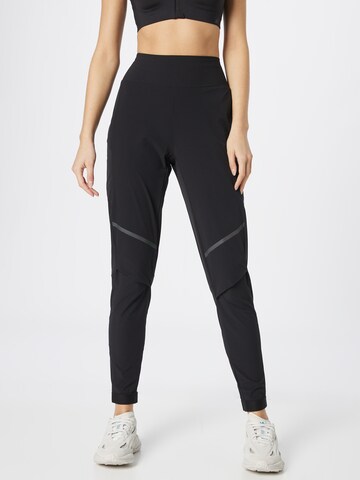 ADIDAS TERREX Slim fit Workout Pants 'Agravic' in Black: front