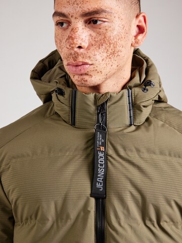 Veste mi-saison 'Derek' INDICODE JEANS en vert