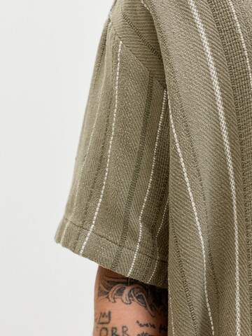 Fit confort Chemise 'JJEBRADLEY' JACK & JONES en vert