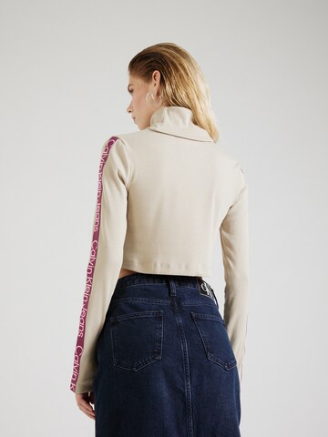 Calvin Klein Jeans Koszulka w kolorze szary