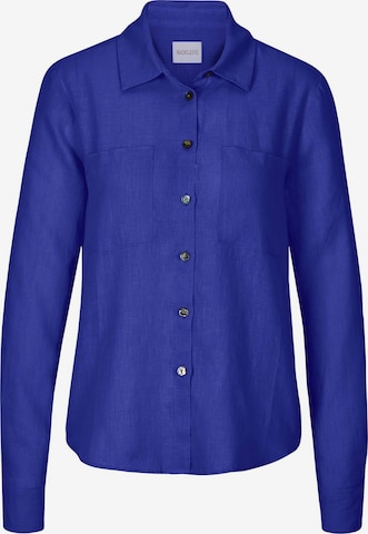 Chemisier MADELEINE en bleu : devant