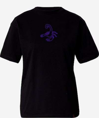 VIERVIER T-shirt 'Sila' en noir, Vue avec produit