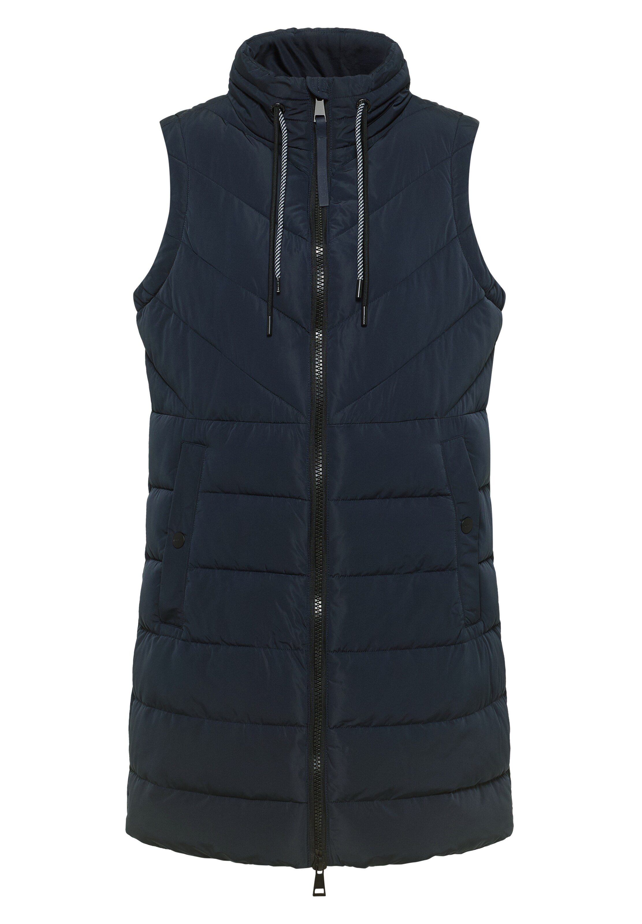 CECIL Vest in Blue: front