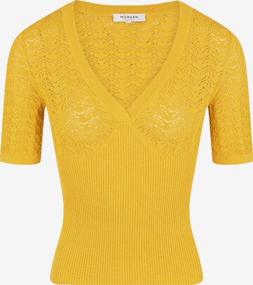 Morgan Sweater 'STING' in Yellow: front