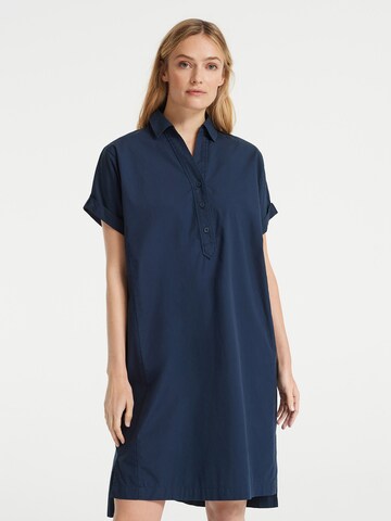 OPUS Blousejurk 'Wajoni' in Blauw: voorkant