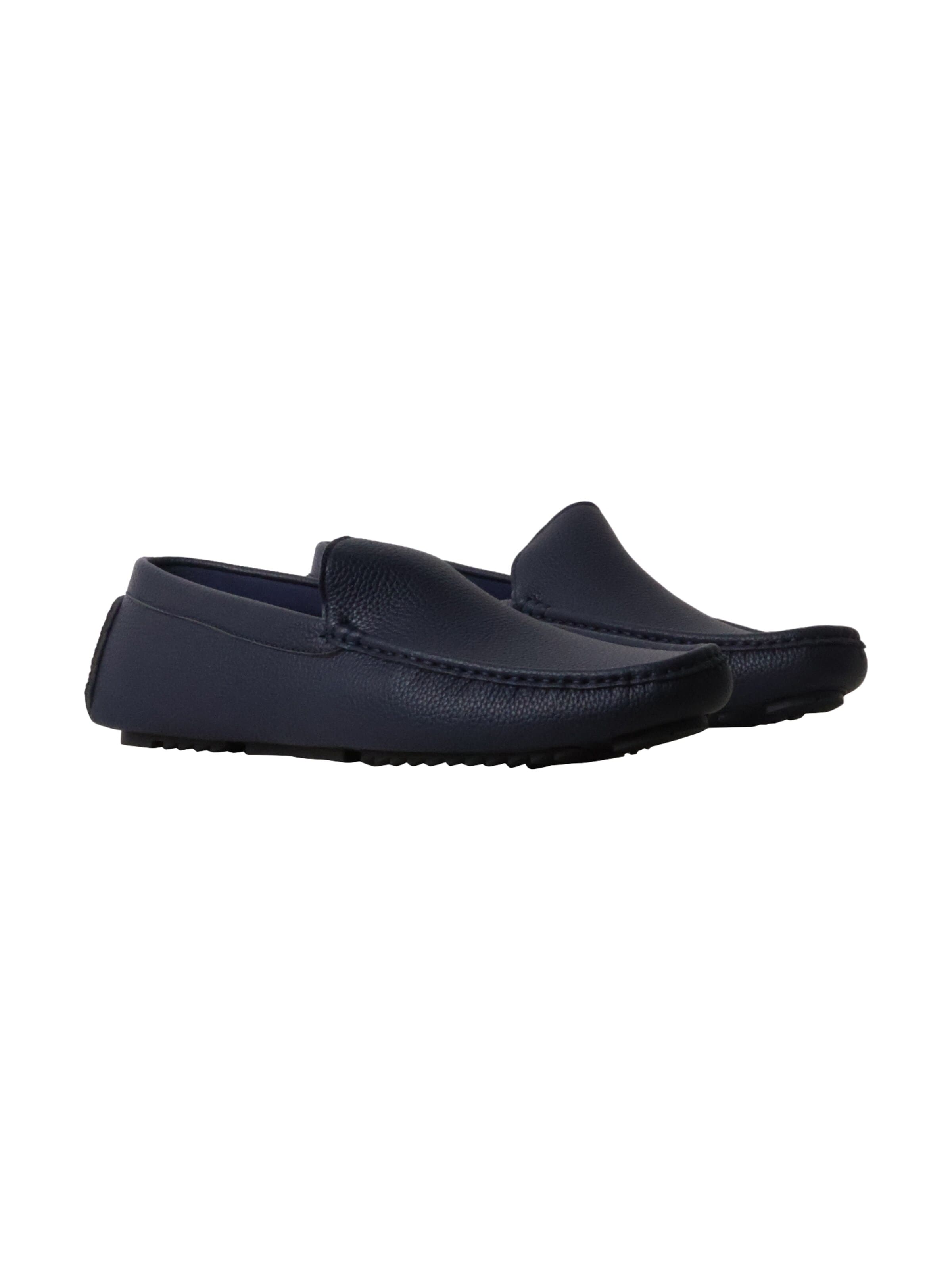 Slipper 'Niedriger Mokassin zum Hineinschlüpfen' di Elong in blu