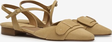 LOTTUSSE Sandals 'Destalonado' in Beige