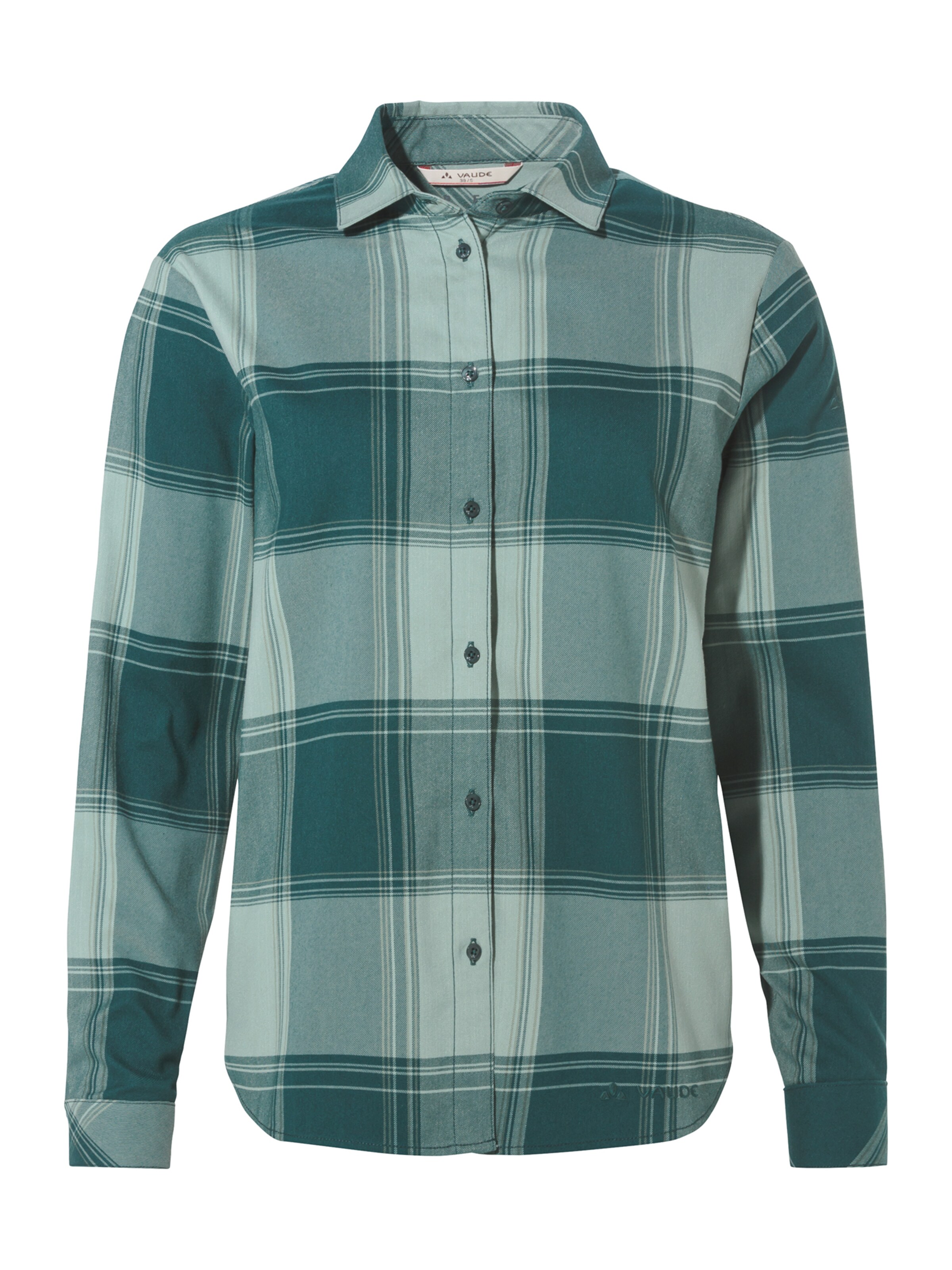 VAUDE Multifunctionele blouse 'Farsund III' in Groen: voorkant